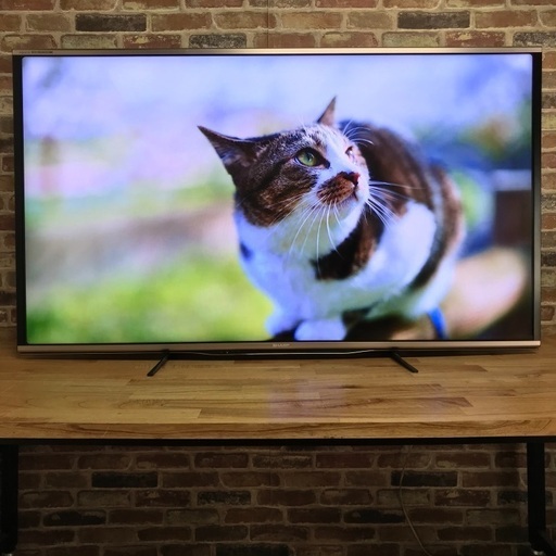 即日受渡❣️3D対応SHARP60型TVWifi内蔵YouTube視聴可37500円