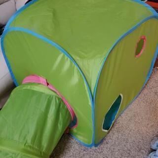 イケア　プレイトンネル　テント　美品の画像
