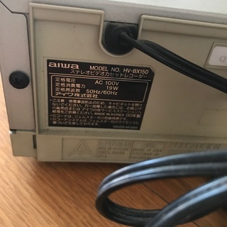 ビデオデッキの画像