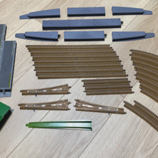 お取引終了>最終価格：ジャンク扱い：Nゲージ鉄道模型まとめて5,000円の画像