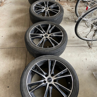 18インチアルミ　225/45r18 夏タイヤ