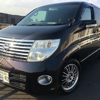 極美車！19年エルグランドハイウェイスター！車検1年半有り！地デ...