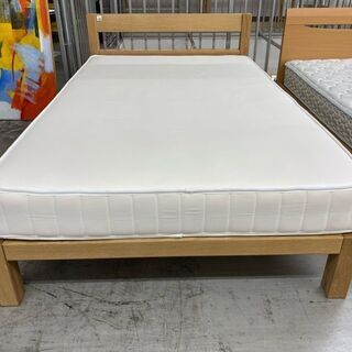【愛品館 江戸川店】無印　セミダブルベッド　ベッド　ID:153...