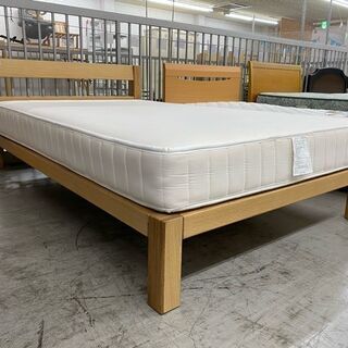 【愛品館 江戸川店】無印　セミダブルベッド　ベッド　ID:153-017349-007　配送可　代引き配送可（代引きの場合は現金のみのお取り扱になります）の画像