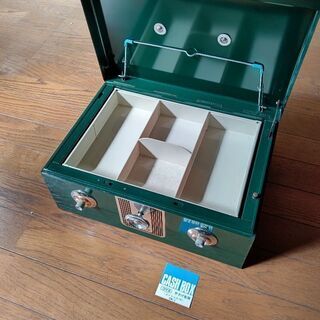 KOKUYO 昭和レトロ 手提げ金庫の画像