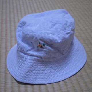 ベビー帽子　46㎝　リバーシブル　GAP