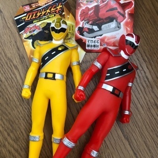キラメイジャー二体 ソフビ 新品