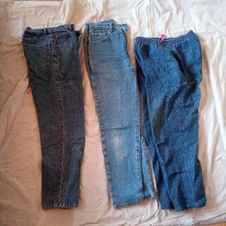 ジーンズ三点