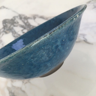 作山窯 藍かいらぎ 中鉢の画像