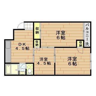 ペット可！犬・猫どちらでも♪駐車場空有！２ＤＫです♪