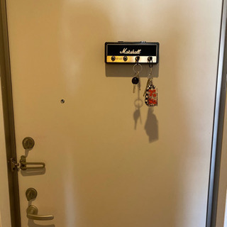 【美品早い者勝ち】Marshall JCM800ギターアンプ型キーホルダーハンガー　の画像