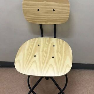 イケア IKEA 回転チェア KULLABERG クッラベリ パイン材