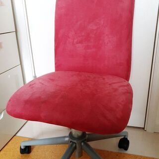 スエード調チェア