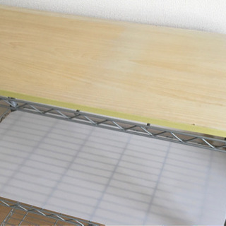 キャスター付き　メタルラック　スチールラック　３段の画像