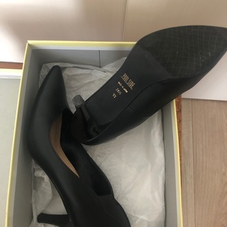 【POOLSIDE】パンプス　サイズ24.5cm　ヒール高さ7cmの画像