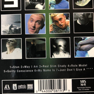 エミネム EMINEM VHSの画像