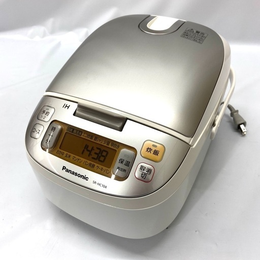 Panasonic/パナソニック 炊飯器 SR-HC104 2015年製 5.5合炊き IH