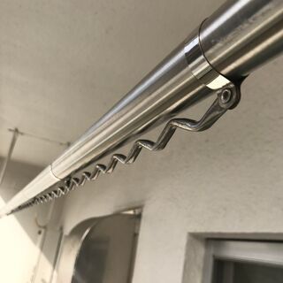 取引者決定済　あげます。物干し竿　伸縮210cm 最大340cmの画像
