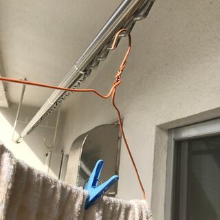 取引者決定済　あげます。物干し竿　伸縮210cm 最大340cmの画像