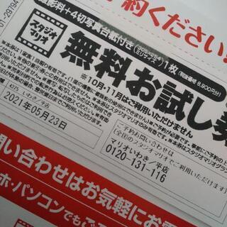 スタジオマリオ無料券2枚