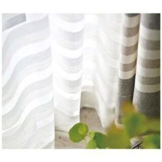 【未使用】 スミノエ レースカーテン クーシュ 幅100×丈17...