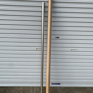 新品　ステンレスポール　横約136cm 直径3cm 1本