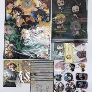 未使用■鬼滅の刃■グッズ28点セット■ストラップ■ファイル■ポスター