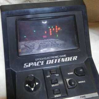 076 希少　レトロゲーム　エポック社 スペースディフェンダー 