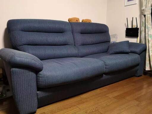 大きくて快適なソファ