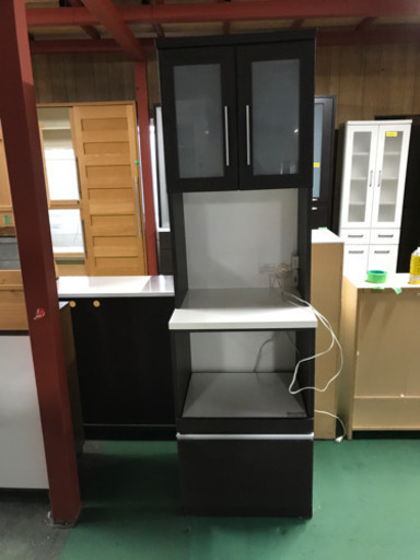 キッチンラック　キッチンボード　家電収納