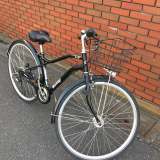 自転車27インチ 6段ギア