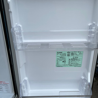 三菱　2ドア冷蔵庫　146L リサイクルショップ宮崎屋　佐土原店21.5.16    yの画像