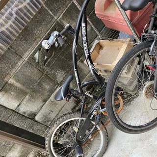 後ろ部分のみで電動自転車は売れました！　2人乗り　動画あり