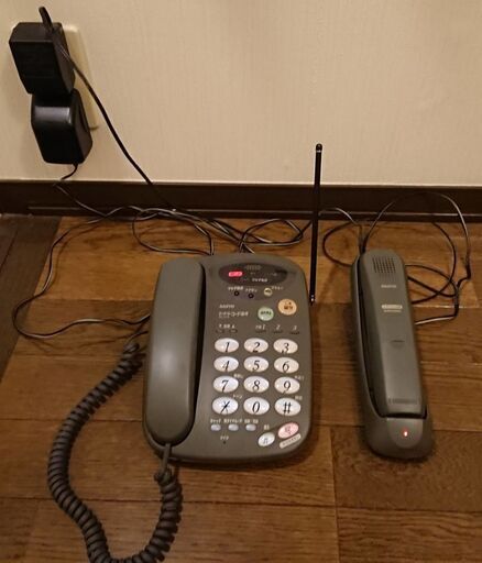 三洋 コードレス留守番電話機 子機1台付き TEL-L713