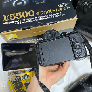 Nikon D5500 ダブルズームキット BLACK