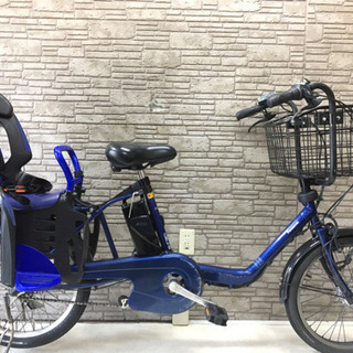 Ｋ０Ｃ電動自転車Ｙ０８Ｈブリジストンアンジェリーノ６アンペア 小柄なママでも安心の低床設計＞ 3人乗り(幼児2人同乗)対応 子乗せ