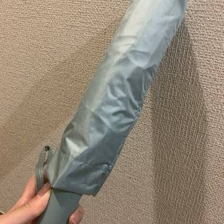 晴雨兼用傘 グリーン 新品 自動開閉の画像