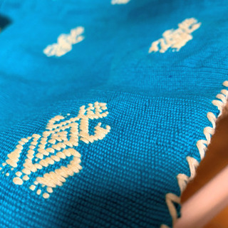 【新品】メキシコ セレクトショップの手織りクッションカバー  の画像