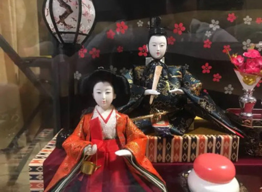 雛人形 三段飾り 久月 紅白梅