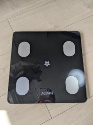 bluetooth機能有 体組成計 1000円