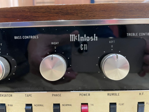McIntosh C11 真空管プリアンプ