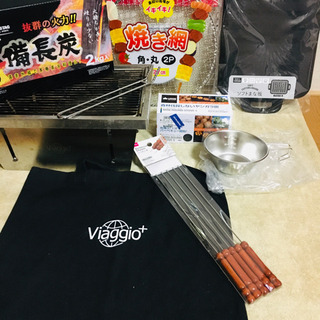 組み立て簡単！ベランダで一人焼肉も☆ほとんど未使用