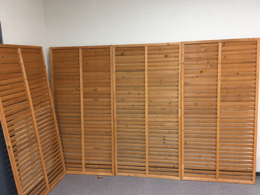 【取引成立】ラティス 固定脚つき。