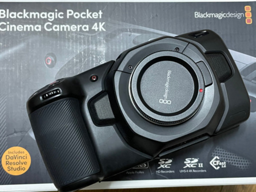 Blackmagic Pocket Cinema Camera 4K リグ付