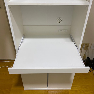 [0円]ニトリ食器棚ホワイトの画像