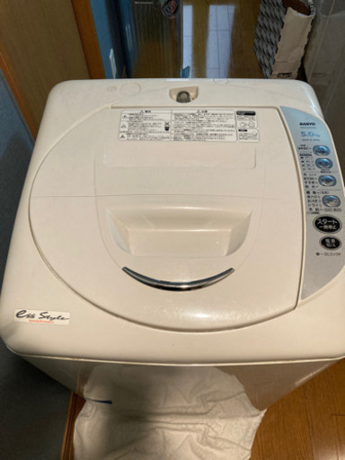 【動作確認済み】洗濯機　三洋電機　ASW-EG50A