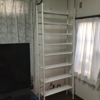 ♦️至急☘山善 突っ張りラック フリーラック　STR-788