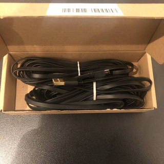 6m マイクロUSB電源ケーブル 2セット フラットマイクロUS...