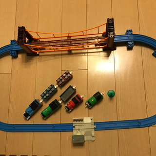 【取引決定】きかんしゃトーマス　プラレール　吊り橋ぐらぐらセット...