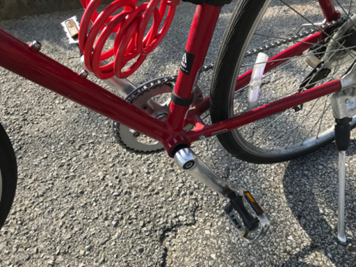 クロスバイク 赤 あさひ自転車